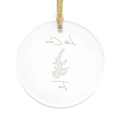 Texas  Lake  Conroe  Tree  Ornament  other  position  view  from  back  round.webp