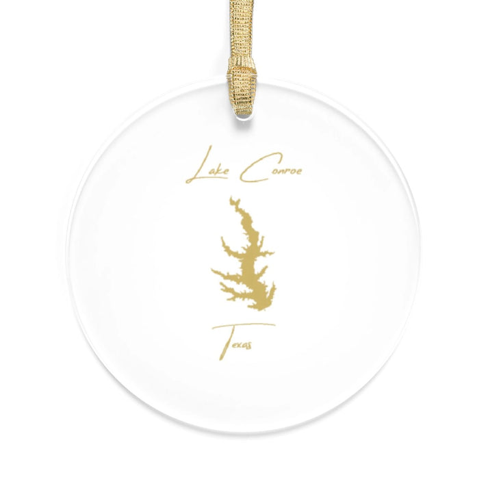Texas  Lake  Conroe  Tree  Ornament  other  position  view  from  front  round.webp