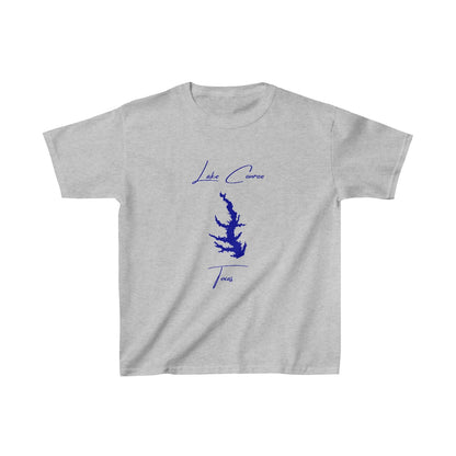 Texas  Lake  Conroe  Youth  T-shirt  front  position  view  from  front  sport  grey.webp
