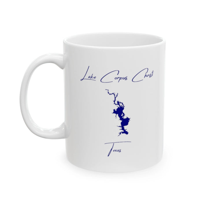 Texas  Lake  Corpus  Christi  Ceramic  Mug  other  position  view  from  left  11oz.webp