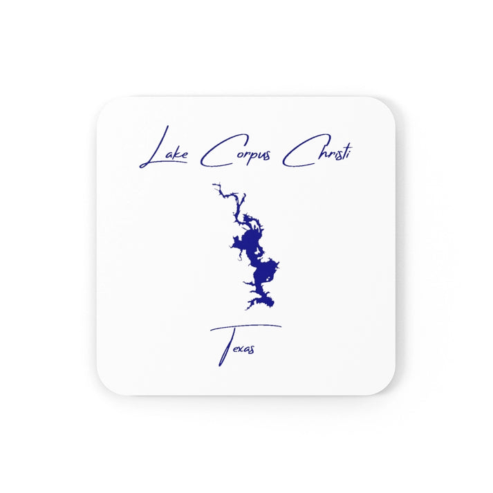 Texas  Lake  Corpus  Christi  Coaster  Set  front  position  view  from  front  3.75  x  3.75.webp