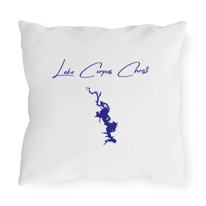 Texas  Lake  Corpus  Christi  Outdoor  Pillow  back  position  view  from  back  16  x  16.webp