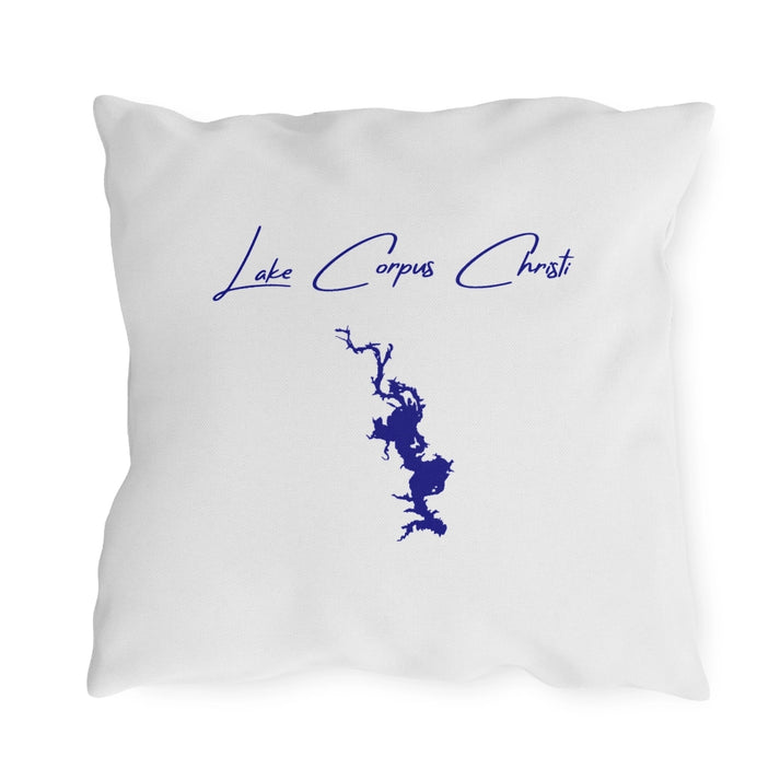 Texas  Lake  Corpus  Christi  Outdoor  Pillow  back  position  view  from  back  18  x  18.webp