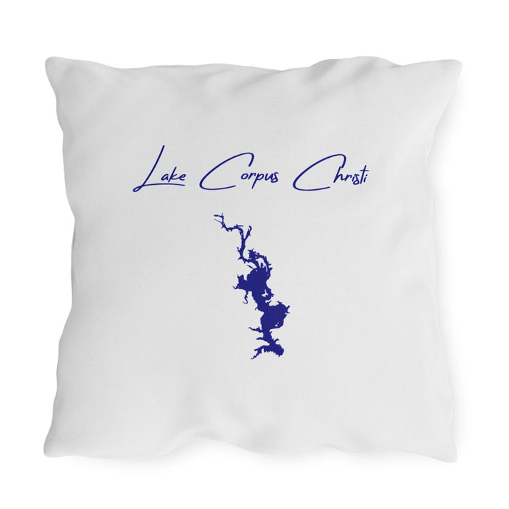 Texas  Lake  Corpus  Christi  Outdoor  Pillow  back  position  view  from  back  20  x  20.webp