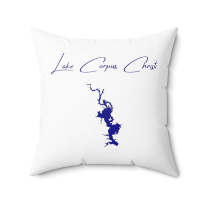Texas  Lake  Corpus  Christi  Pillow  front  position  view  from  front  20  x  20.webp