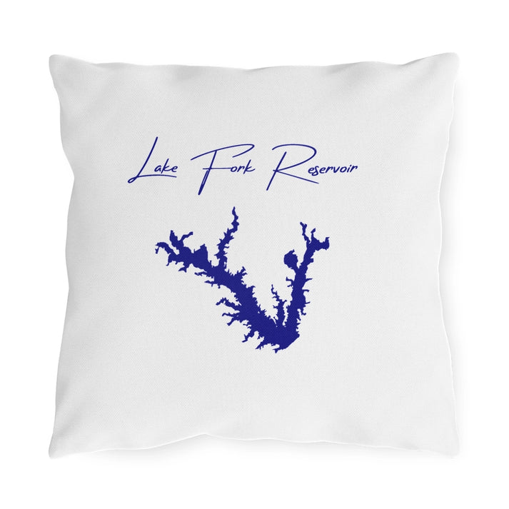 Texas  Lake  Fork  Reservoir  Outdoor  Pillow  front  position  view  from  front  16  x  16.webp