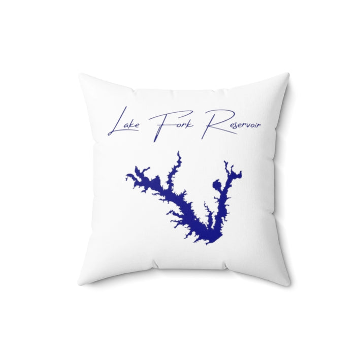 Texas  Lake  Fork  Reservoir  Pillow  front  position  view  from  back  16  x  16.webp