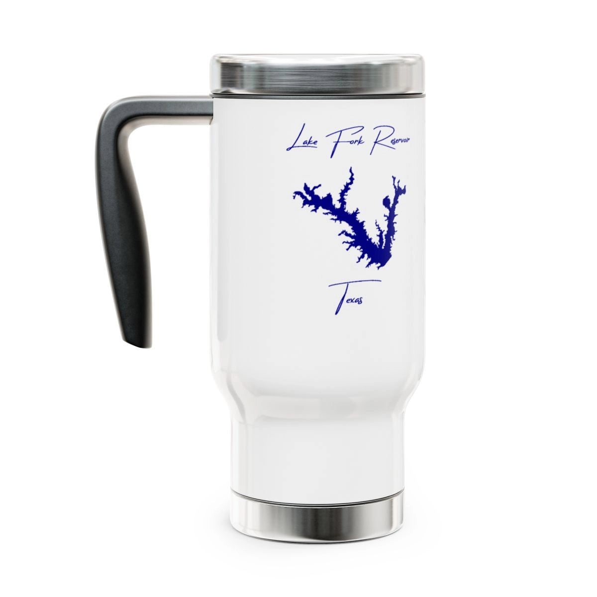 Texas  Lake  Fork  Reservoir  Travel  Mug  other  position  view  from  left  14oz.webp