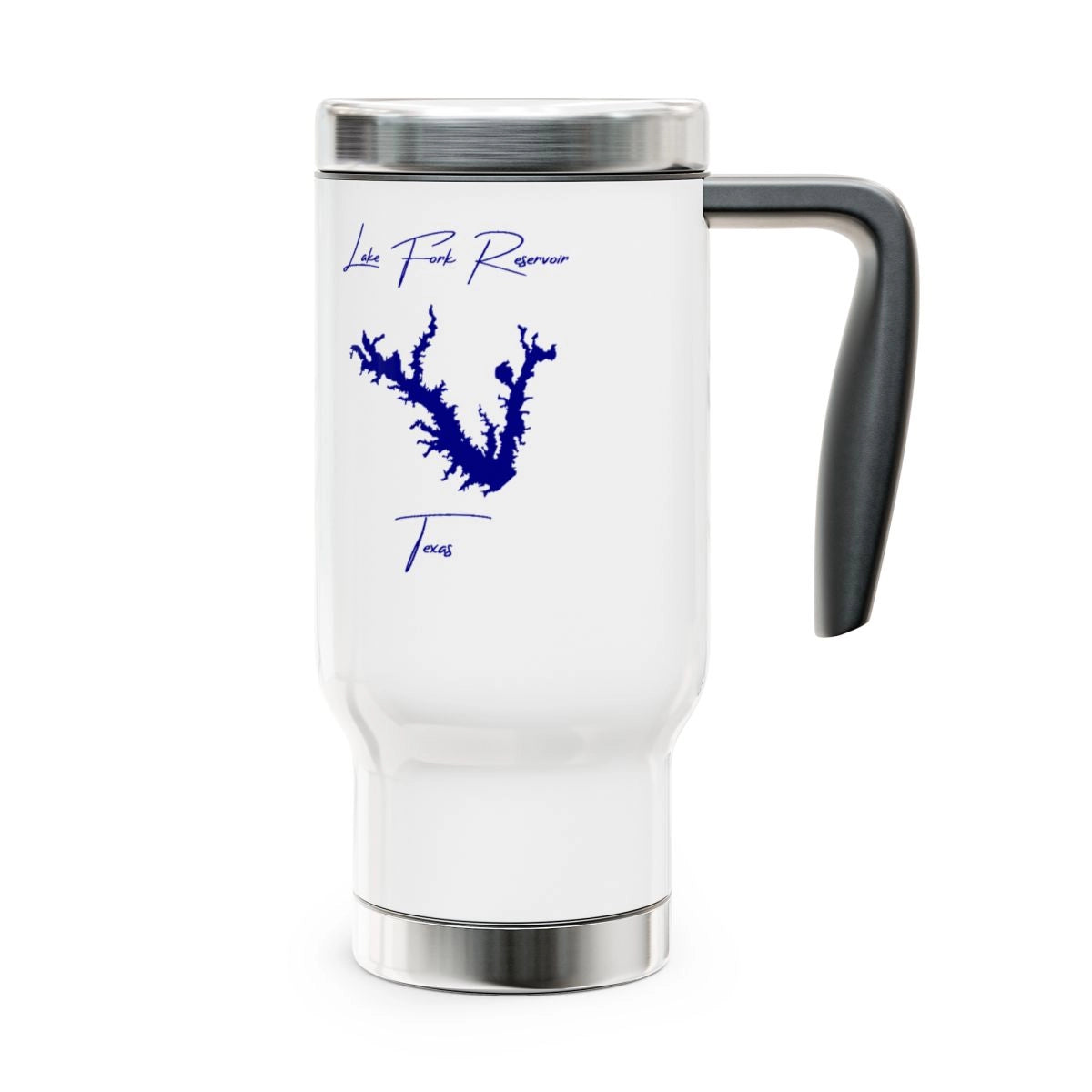 Texas  Lake  Fork  Reservoir  Travel  Mug  other  position  view  from  right  14oz.webp