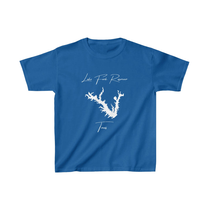 Texas  Lake  Fork  Reservoir  Youth  T-shirt  front  position  view  from  front  royal.webp