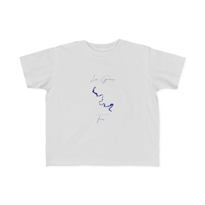 Texas  Lake  Granbury  Toddler  T-shirt  front  position  view  from  front  silver.webp
