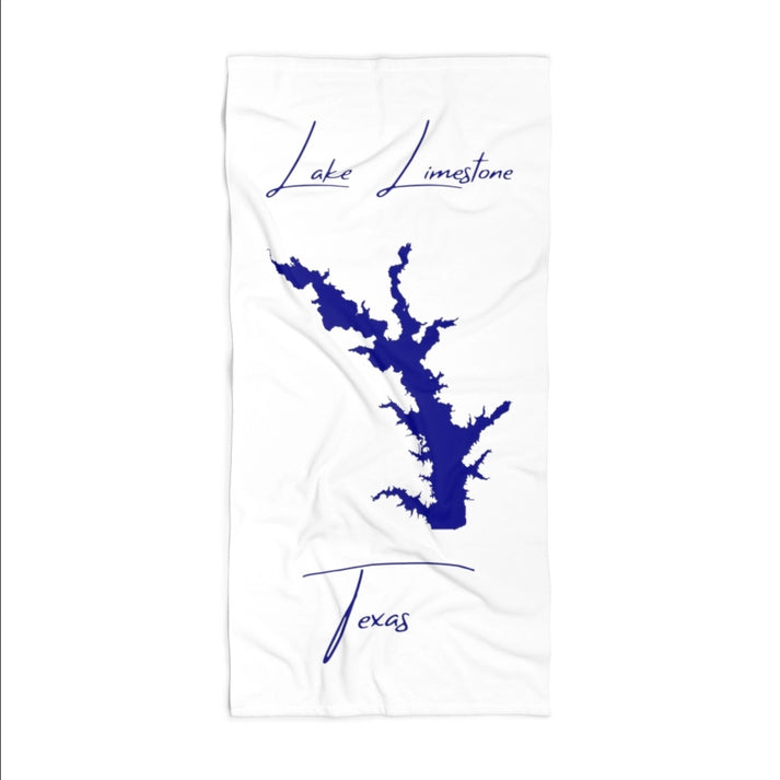 Texas  Lake  Limestone  Beach  Towel  front  position  view  from  front  36  x  72.webp