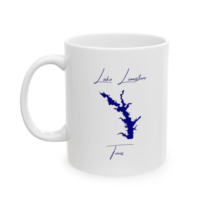 Texas  Lake  Limestone  Ceramic  Mug  other  position  view  from  left  11oz.webp