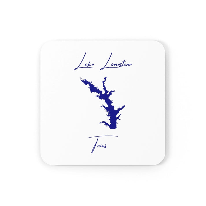 Texas  Lake  Limestone  Coaster  Set  front  position  view  from  front  3.75  x  3.75.webp