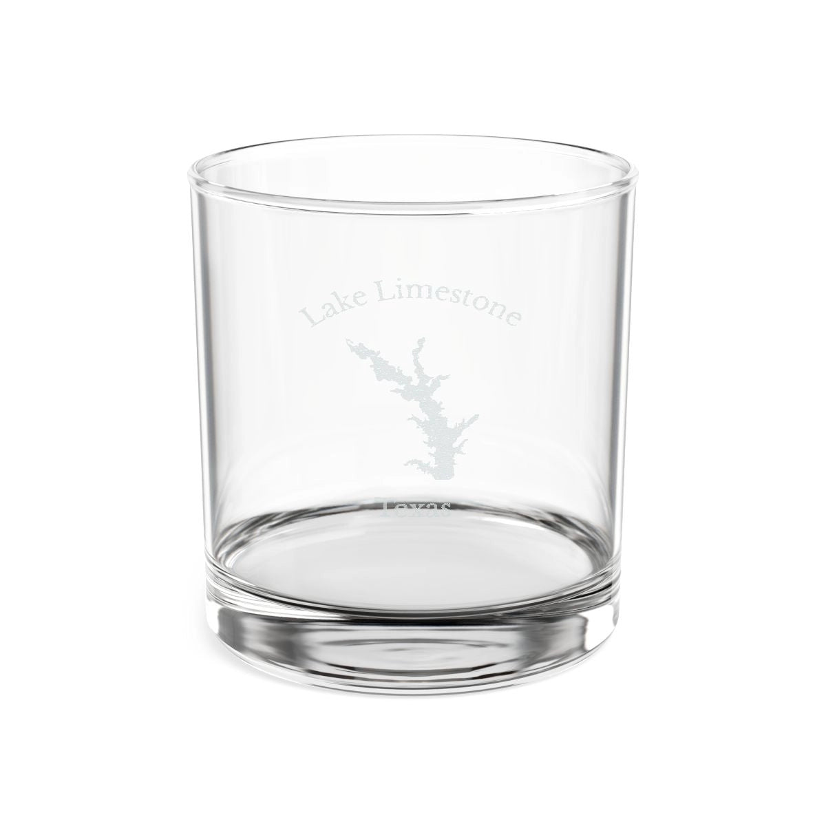 Texas  Lake  Limestone  Engraved  Whiskey  Glass  other  position  view  from  front  10.5oz.webp