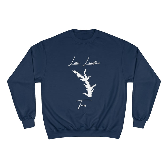 Texas  Lake  Limestone  Sweatshirt  front  position  view  from  front  navy.webp