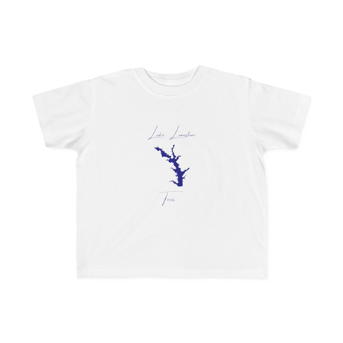 Texas  Lake  Limestone  Toddler  T-shirt  front  position  view  from  front  white.webp