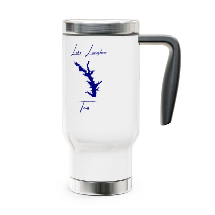 Texas  Lake  Limestone  Travel  Mug  other  position  view  from  right  14oz.webp