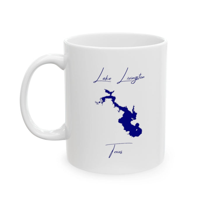 Texas  Lake  Livingston  Ceramic  Mug  other  position  view  from  left  11oz.webp