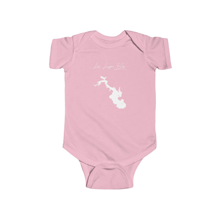 Texas  Lake  Livingston  Onesie  front  position  view  from  front  pink.webp