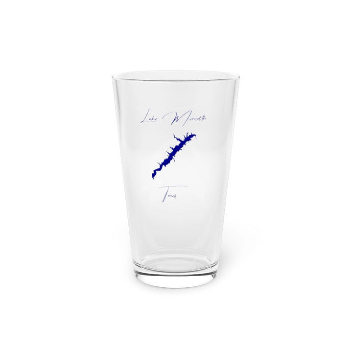 Texas  Lake  Meredith  16oz  Pint  Glass  front  position  view  from  front  16oz.webp