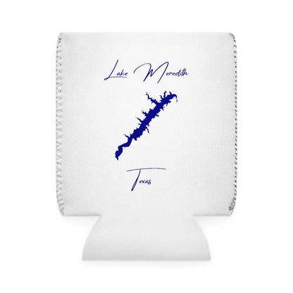 Texas  Lake  Meredith  Can  Koozie  front  position  view  from  front-1  white.webp