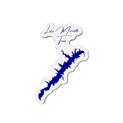 Texas  Lake  Meredith  Die  Cut  Magnet  front  position  view  from  front  4  x  4.webp