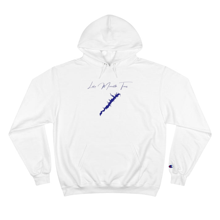 Texas  Lake  Meredith  Hoodie  front  position  view  from  front  white.webp