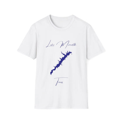 Texas  Lake  Meredith  T-shirt  front  position  view  from  front  white.webp
