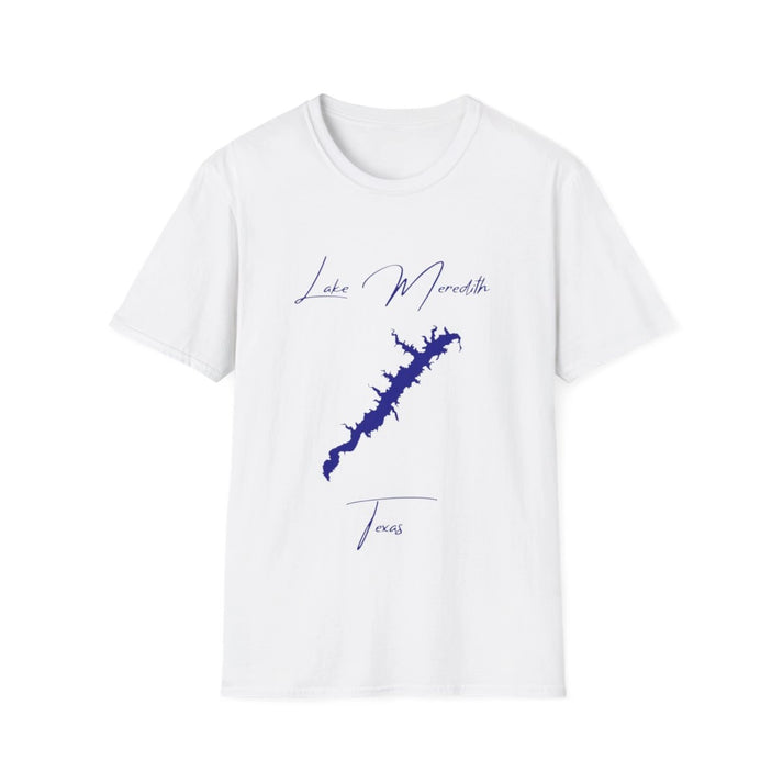 Texas  Lake  Meredith  T-shirt  front  position  view  from  front  white.webp