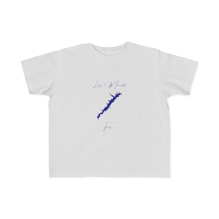 Texas  Lake  Meredith  Toddler  T-shirt  front  position  view  from  front  silver.webp