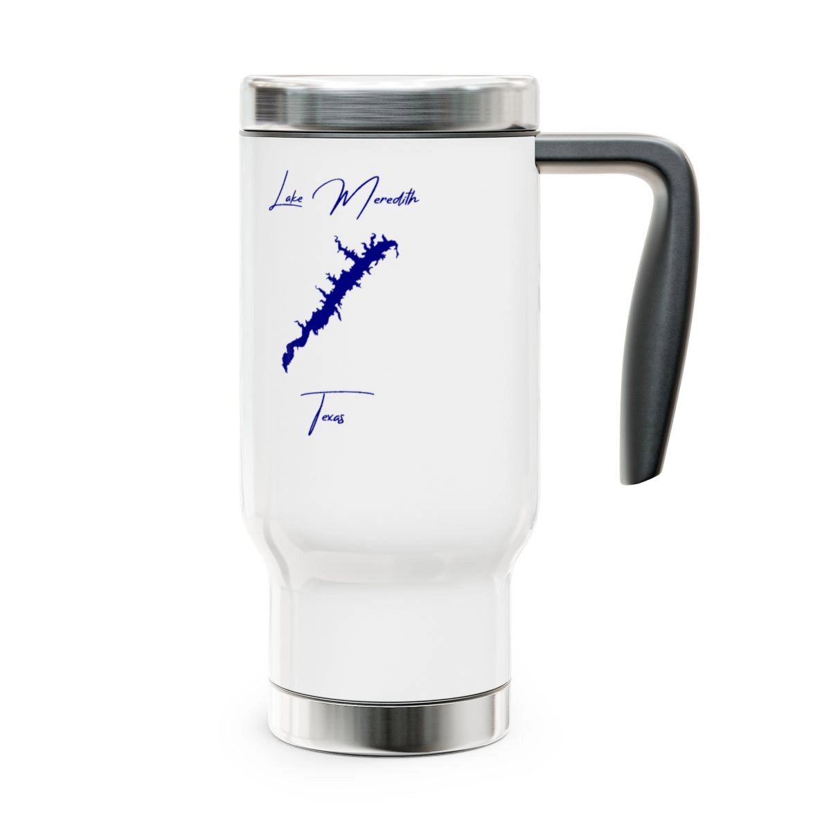 Texas  Lake  Meredith  Travel  Mug  other  position  view  from  right  14oz.webp