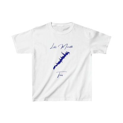 Texas  Lake  Meredith  Youth  T-shirt  front  position  view  from  front  white.webp