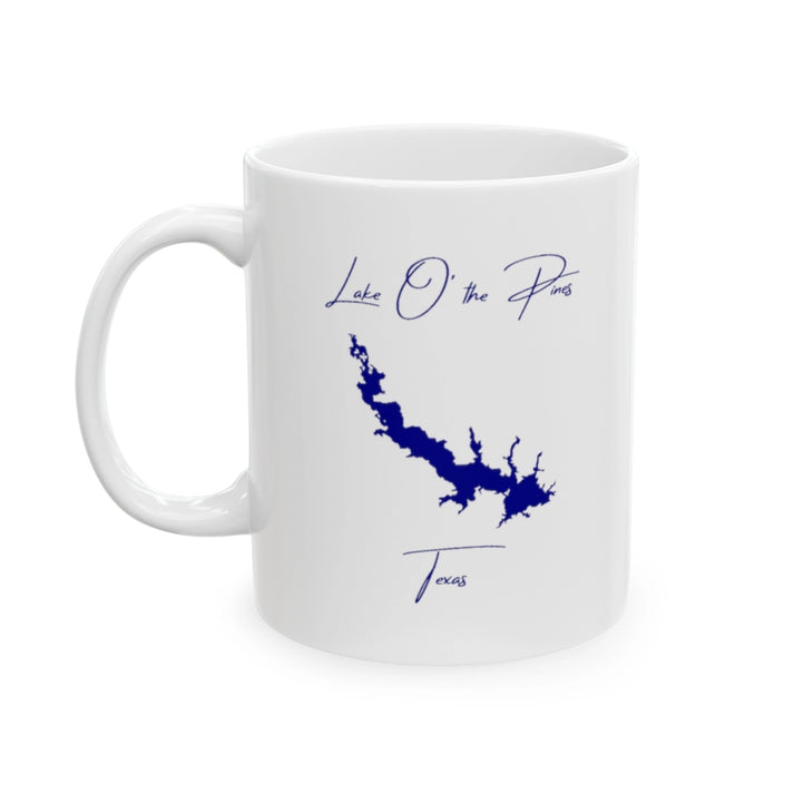 Texas  Lake  O'  the  Pines  Ceramic  Mug  other  position  view  from  left  11oz.webp