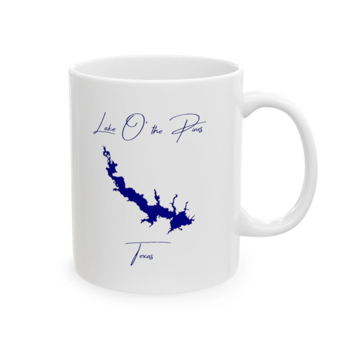 Texas  Lake  O'  the  Pines  Ceramic  Mug  other  position  view  from  right  11oz.webp