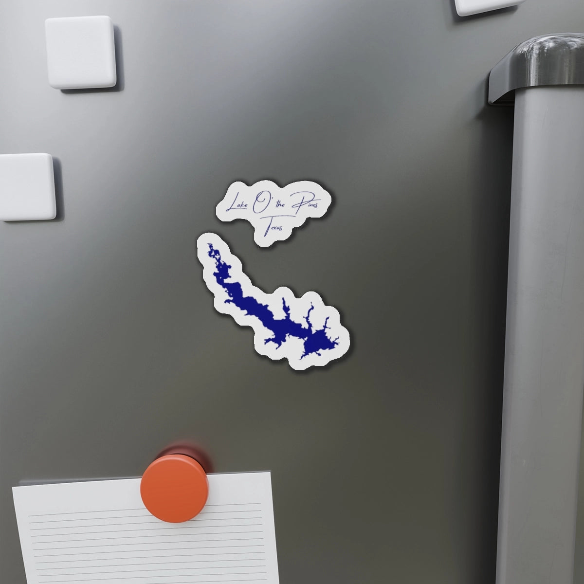 Texas  Lake  O'  the  Pines  Die  Cut  Magnet  front  position  view  from  context-1  4  x  4.webp