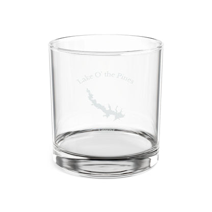 Texas  Lake  O'  the  Pines  Engraved  Whiskey  Glass  other  position  view  from  front  10.5oz.webp