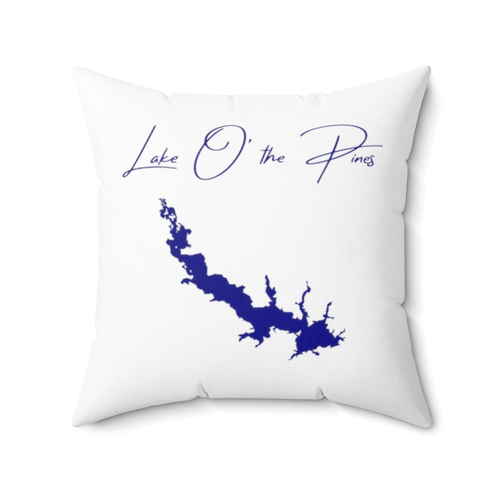 Texas  Lake  O'  the  Pines  Pillow  front  position  view  from  front  20  x  20.webp
