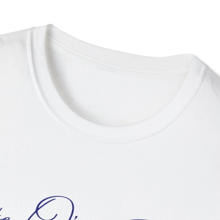 Texas  Lake  O'  the  Pines  T-shirt  other  position  view  from  front-collar-closeup  white.webp