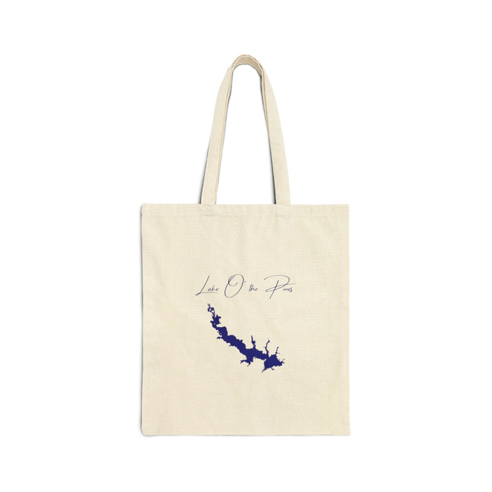Texas  Lake  O'  the  Pines  Tote  Bag  front  position  view  from  front  15  x  16.webp