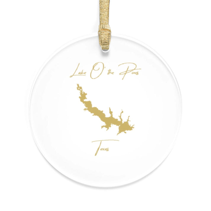 Texas  Lake  O'  the  Pines  Tree  Ornament  other  position  view  from  front  round.webp