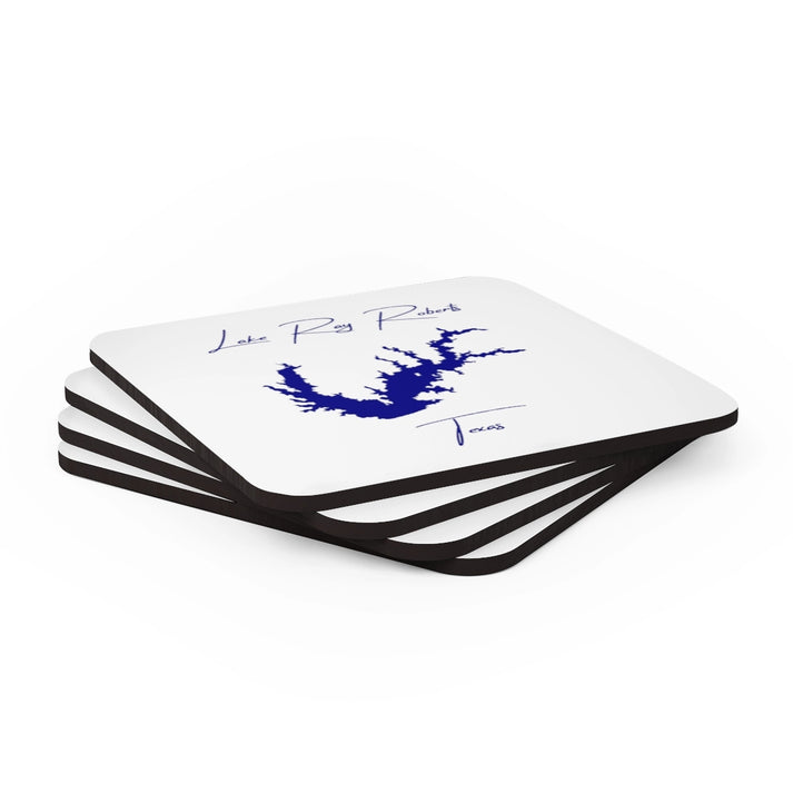 Texas  Lake  Ray  Roberts  Coaster  Set  front  position  view  from  stacked  3.75  x  3.75.webp