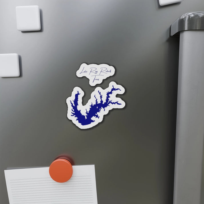 Texas  Lake  Ray  Roberts  Die  Cut  Magnet  front  position  view  from  context-1  4  x  4.webp