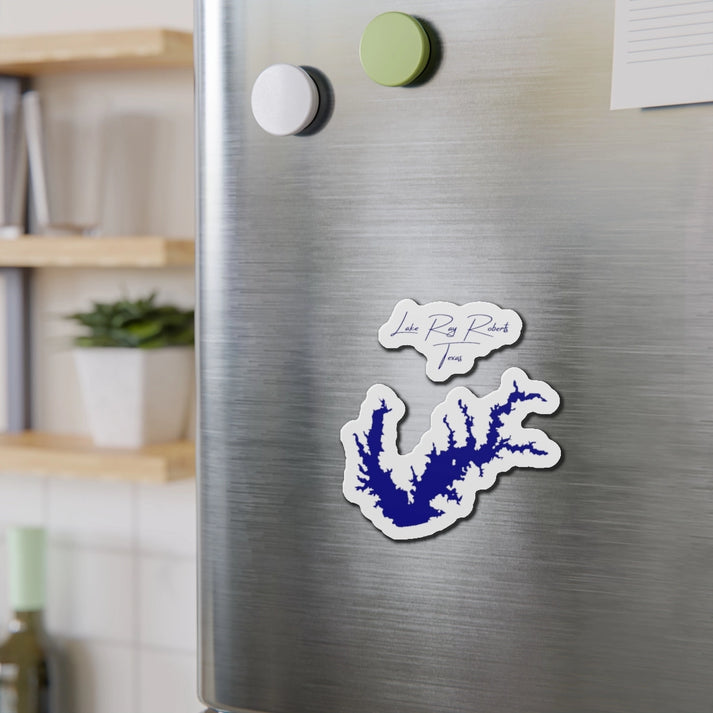 Texas  Lake  Ray  Roberts  Die  Cut  Magnet  front  position  view  from  context-2  4  x  4.webp