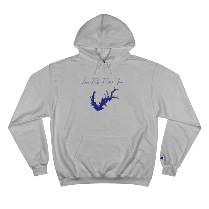 Texas  Lake  Ray  Roberts  Hoodie  front  position  view  from  front  light  steel.webp