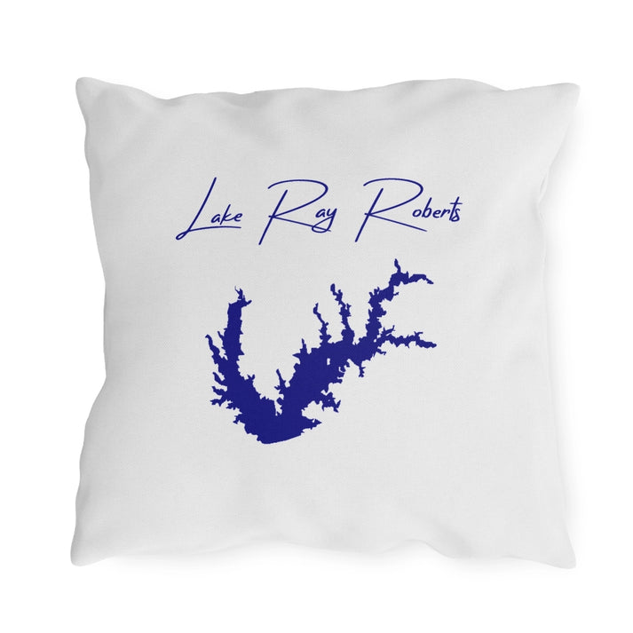 Texas  Lake  Ray  Roberts  Outdoor  Pillow  back  position  view  from  back  18  x  18.webp