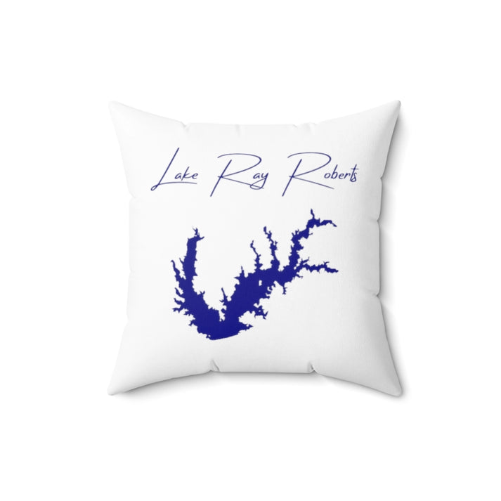 Texas  Lake  Ray  Roberts  Pillow  front  position  view  from  back  16  x  16.webp
