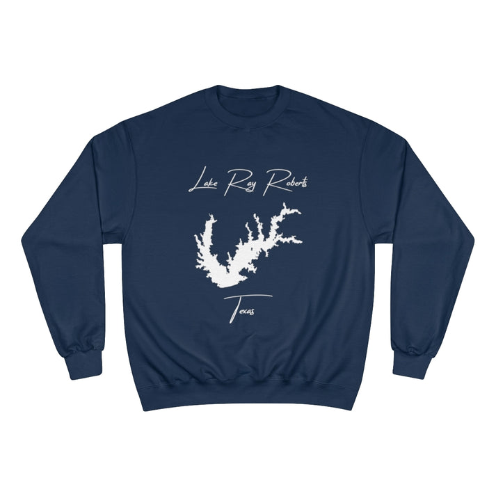 Texas  Lake  Ray  Roberts  Sweatshirt  front  position  view  from  front  navy.webp