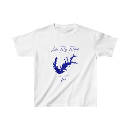 Texas  Lake  Ray  Roberts  Youth  T-shirt  front  position  view  from  front  white.webp