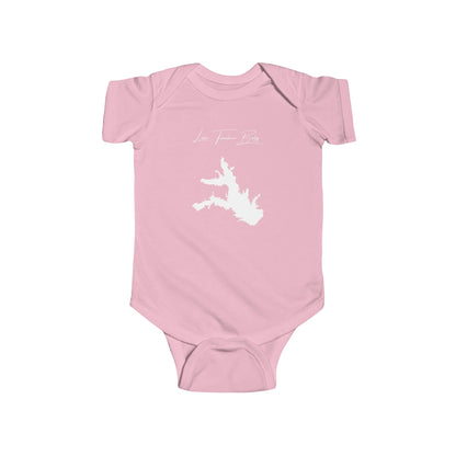 Texas  Lake  Tawakoni  Onesie  front  position  view  from  front  pink.webp